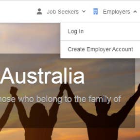 Click on "Employers."