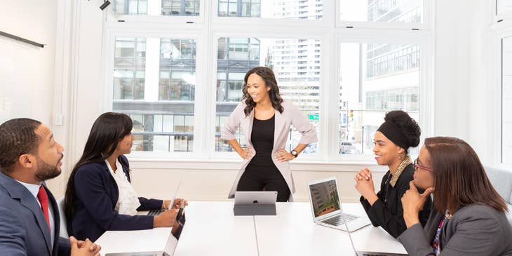Compliance Specialist is having a meeting with her colleague to discuss new office policies