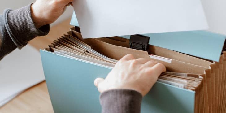 Document Processor organizing some files