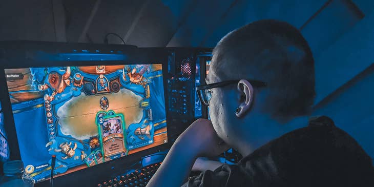 Game Designer creating characters for a new game