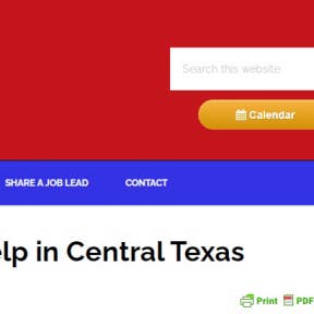 Click on "Share A Job Lead."
