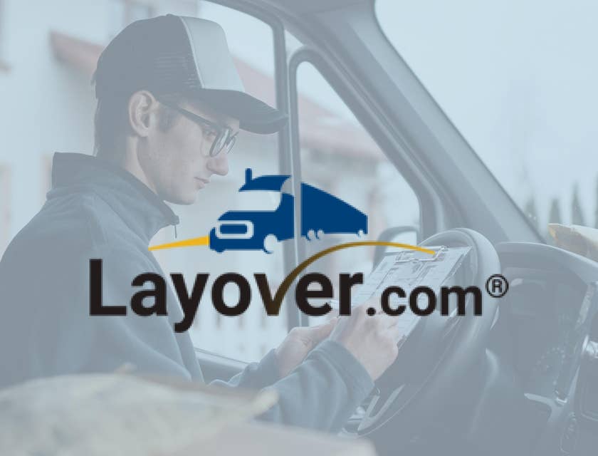 Layover.com logo.