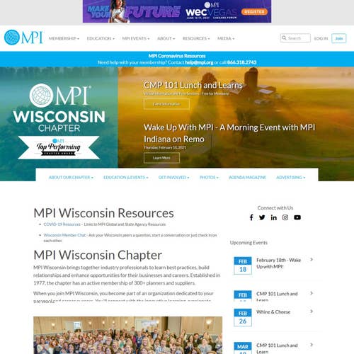 How to Post a Job on MPI Wisconsin Chapter: