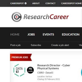 Click on "Post a job."