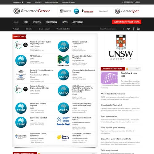 How to Post a Job on ResearchCareer:
