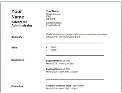 Resume Download