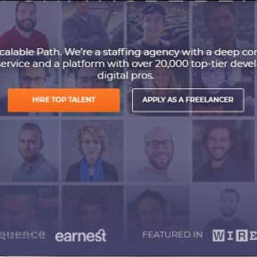 Click "Hire Top Talent."