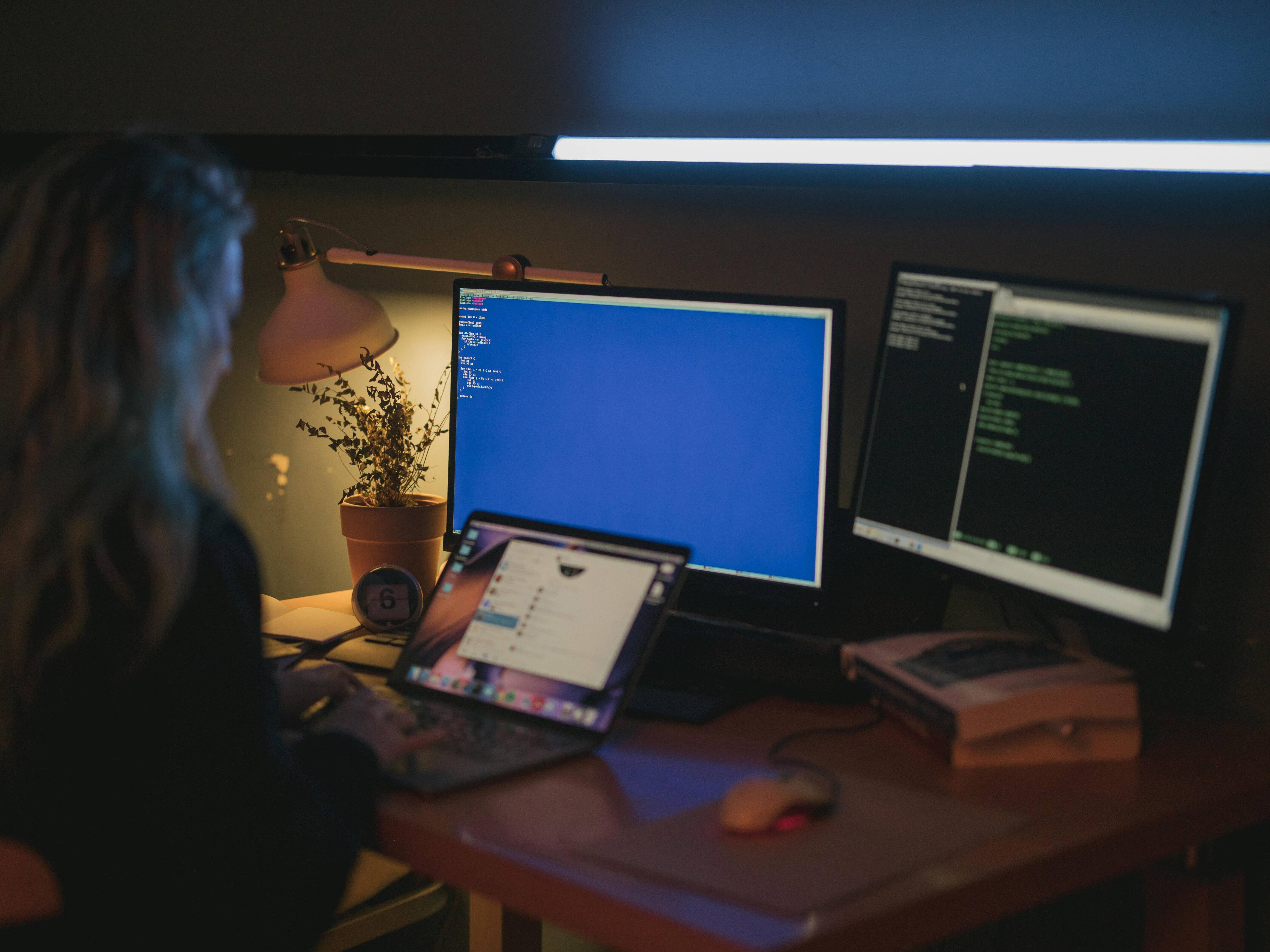 Computer Software Engineers At Work