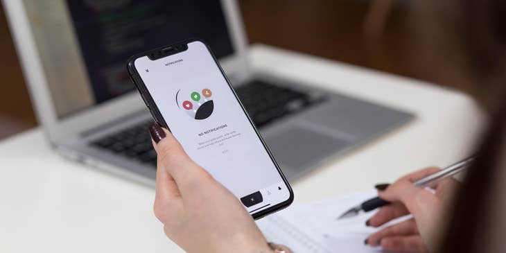A software tester assessing a new app