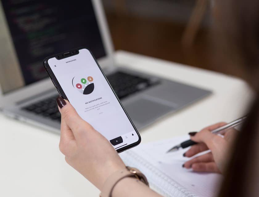 A software tester assessing a new app