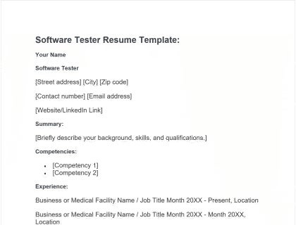 Resume Download