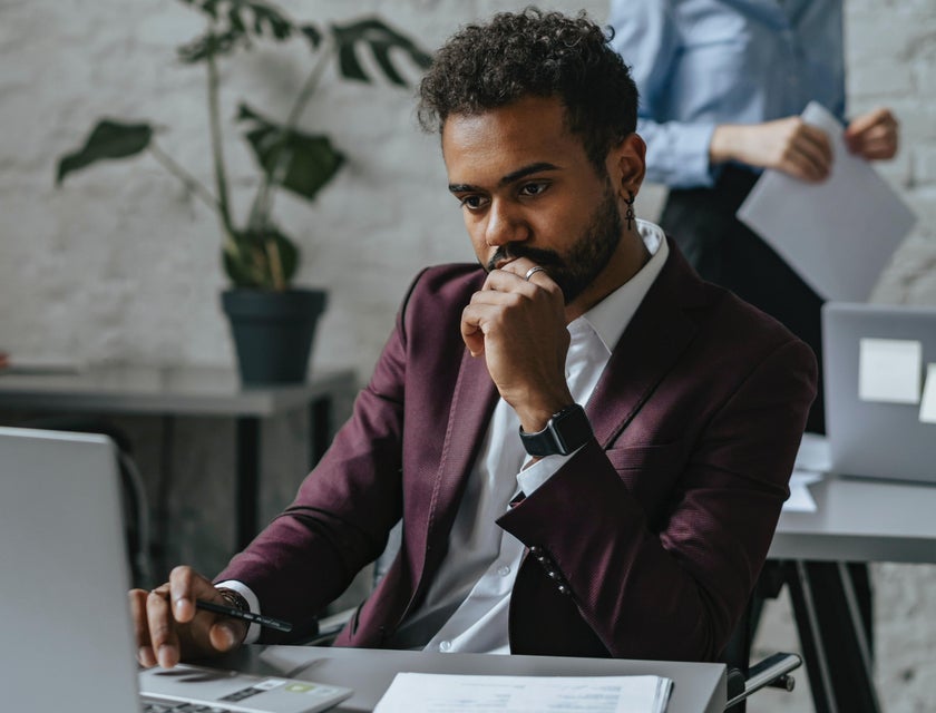 Training Specialist checks employees performance while preparing documents for evaluation