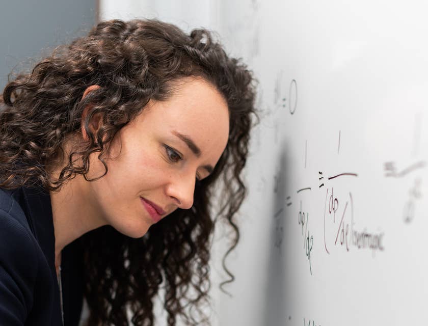 Astrophysicist doing the math of the cosmos