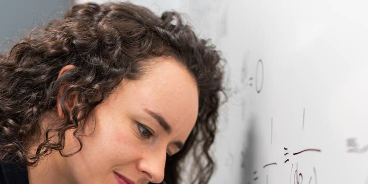 Astrophysicist doing the math of the cosmos