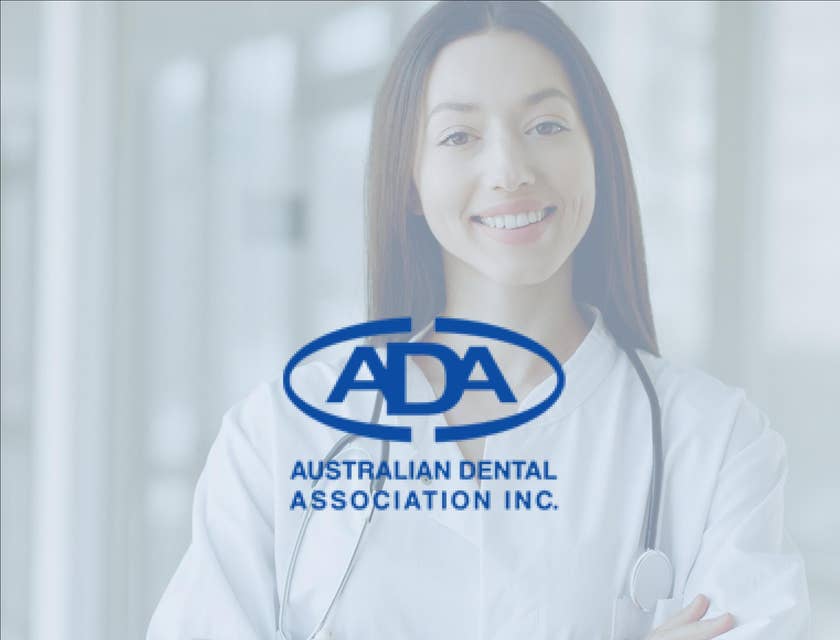 Australian Dental Association (ADA) logo.