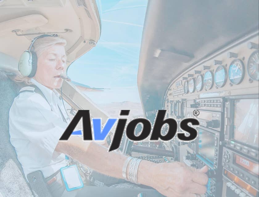 Avjobs logo.