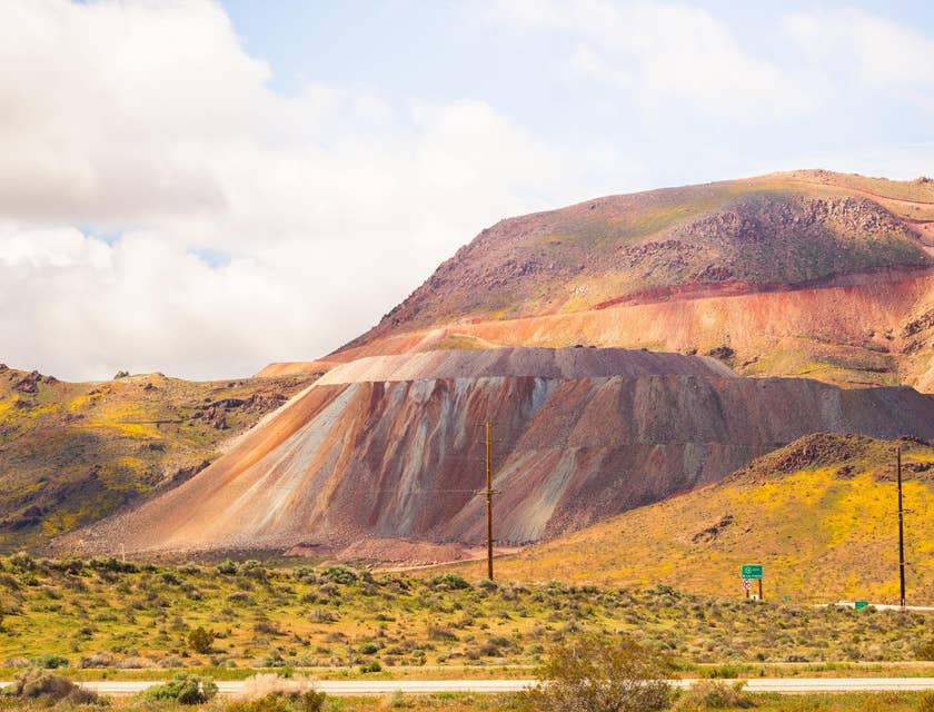 The landscape of Bakersfield, California.