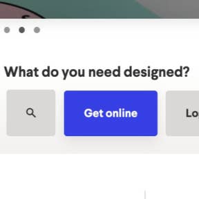 Search and select your design category.