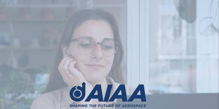 AIAA logo.
