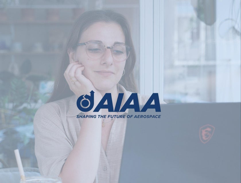 AIAA logo.