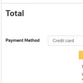 Complete your payment.