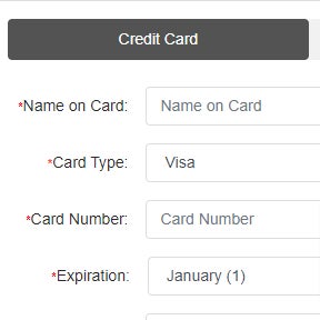 Finalize your order.