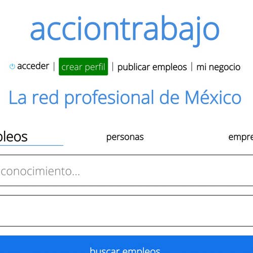 Cómo publicar una vacante en acciontrabajo: