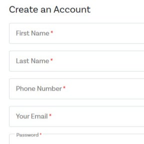Create an employer account.