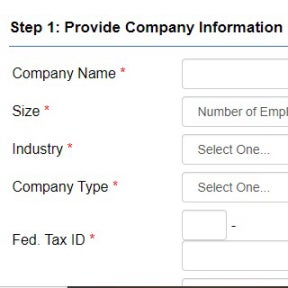 Create an account.