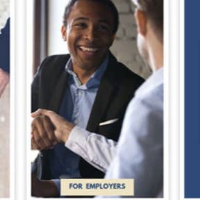 Click on "FOR EMPLOYERS."