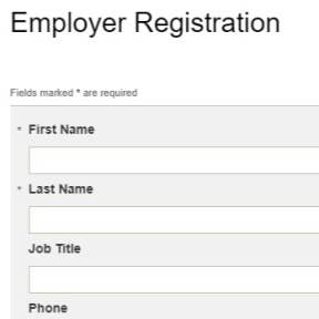 Create an account.