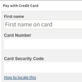 Make the payment.
