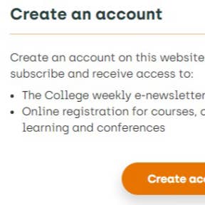 Create an account.