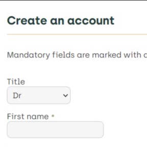 Fill in the form.