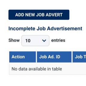 Add a new job.