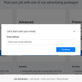 Add your email address.