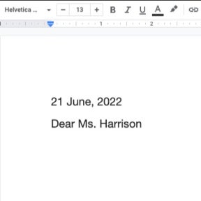 Address the letter to the employer, hiring manager, or relevant group/organization.