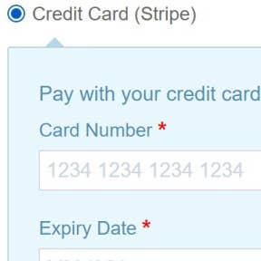 Pay for your order.