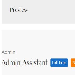 Review your job ad.