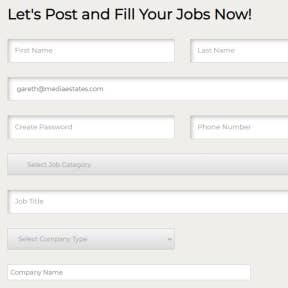 Create a job post.