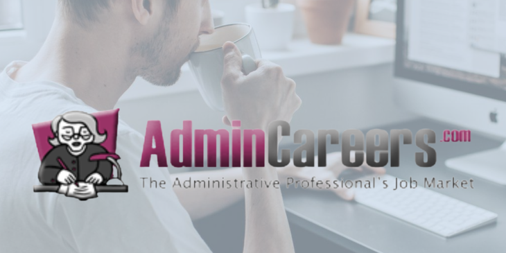 AdminCareers.com logo.