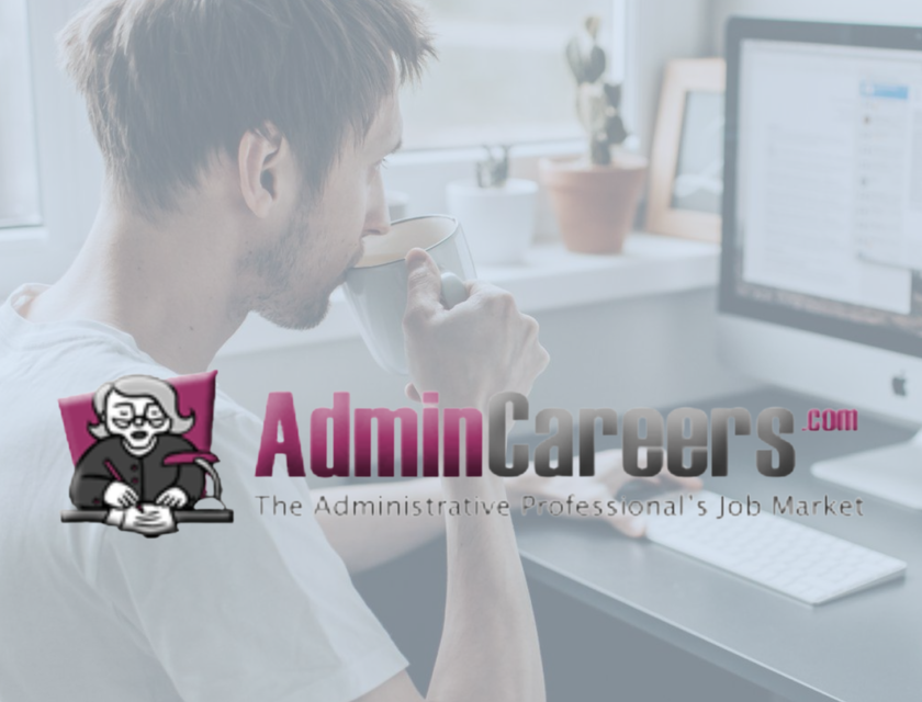 AdminCareers.com logo.