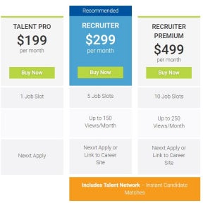 Select a subscription package.