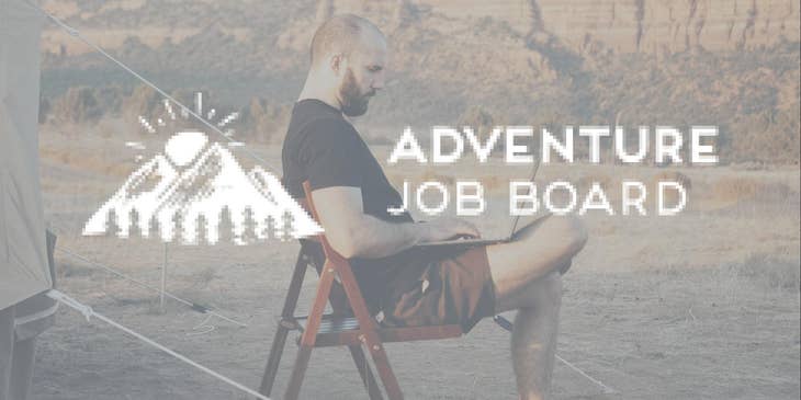 Adventure Job Board logo.