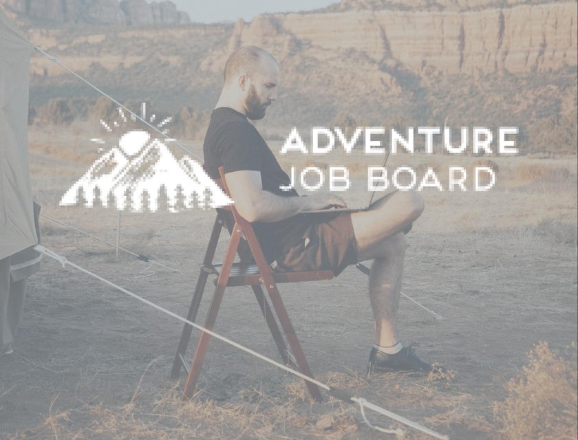 Adventure Job Board logo.