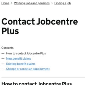 Advertise with Jobcentre Plus.