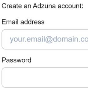 Create an account.