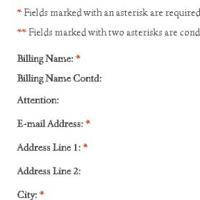 Confirm your billing details.
