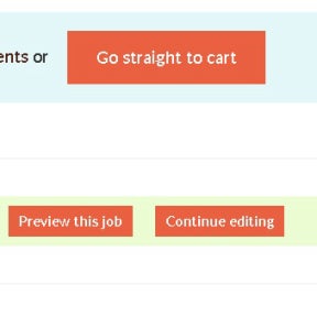 Select "Go straight to cart."