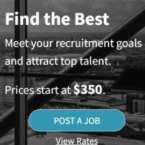Click on "POST A JOB."